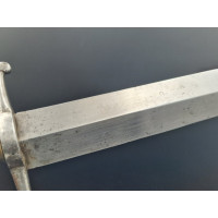 Coutellerie COUTEAU DE CHASSE VÉNERIE NOGENT LAME DOUBLE TRANCHANT - FRANCE XIXè {PRODUCT_REFERENCE} - 5