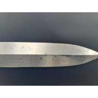 Coutellerie COUTEAU DE CHASSE VÉNERIE NOGENT LAME DOUBLE TRANCHANT - FRANCE XIXè {PRODUCT_REFERENCE} - 6