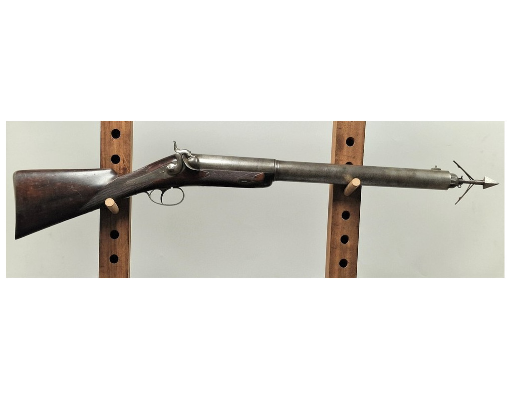Armes d'Épaule FORT FUSIL LANCE-HARPON FIRMIN À PARIS ARQUEBUSIER DE L'EMPEREUR NAPOLEON III - 1