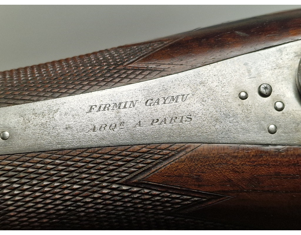 Armes d'Épaule FORT FUSIL LANCE-HARPON FIRMIN À PARIS ARQUEBUSIER DE L'EMPEREUR NAPOLEON III - 3