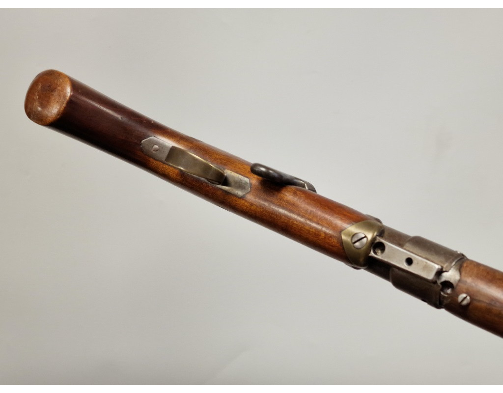 Armes d'Épaule CANNE-FUSIL FRANCE XIXè vers 1890 CARABINE GRAS 1874 CALIBRE 28/65 CENTRALE - 3