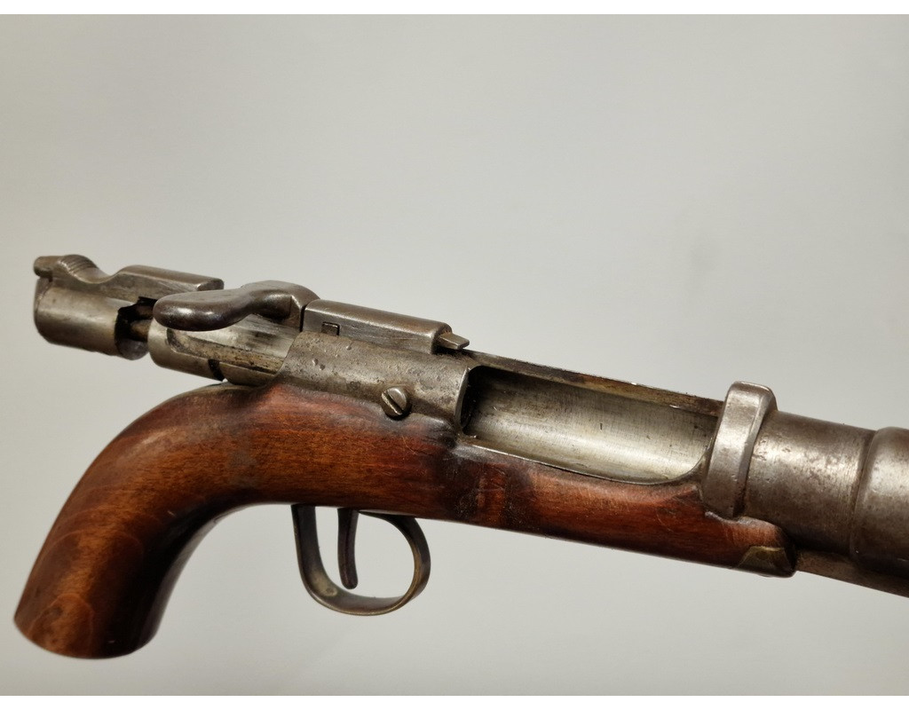 Armes d'Épaule CANNE-FUSIL FRANCE XIXè vers 1890 CARABINE GRAS 1874 CALIBRE 28/65 CENTRALE - 6