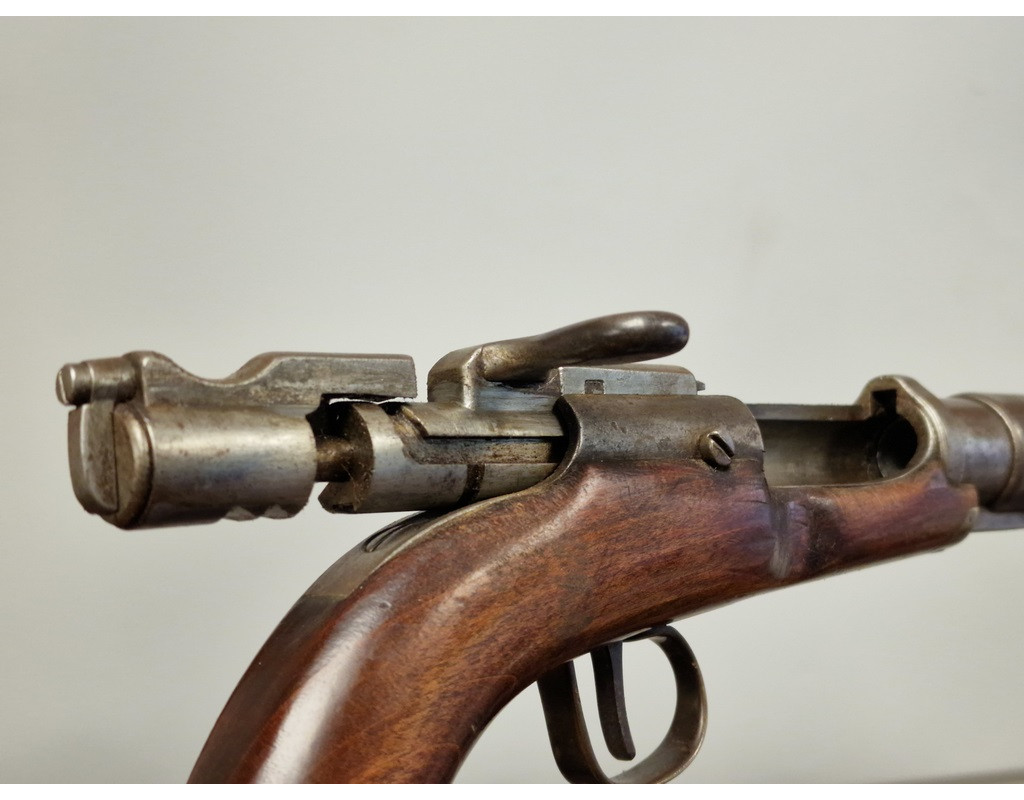 Armes d'Épaule CANNE-FUSIL FRANCE XIXè vers 1890 CARABINE GRAS 1874 CALIBRE 28/65 CENTRALE - 7