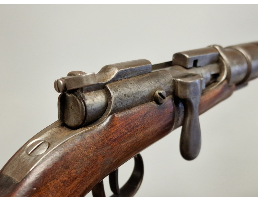 Armes d'Épaule CANNE-FUSIL FRANCE XIXè vers 1890 CARABINE GRAS 1874 CALIBRE 28/65 CENTRALE - 8