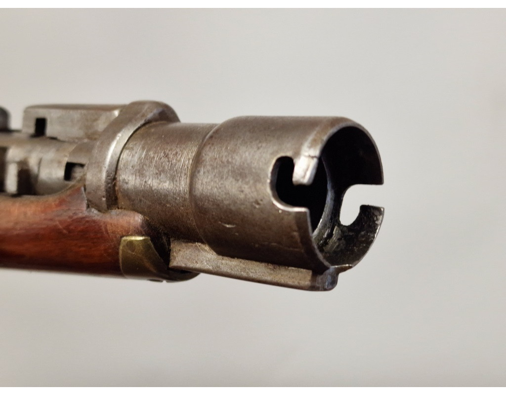 Armes d'Épaule CANNE-FUSIL FRANCE XIXè vers 1890 CARABINE GRAS 1874 CALIBRE 28/65 CENTRALE - 10
