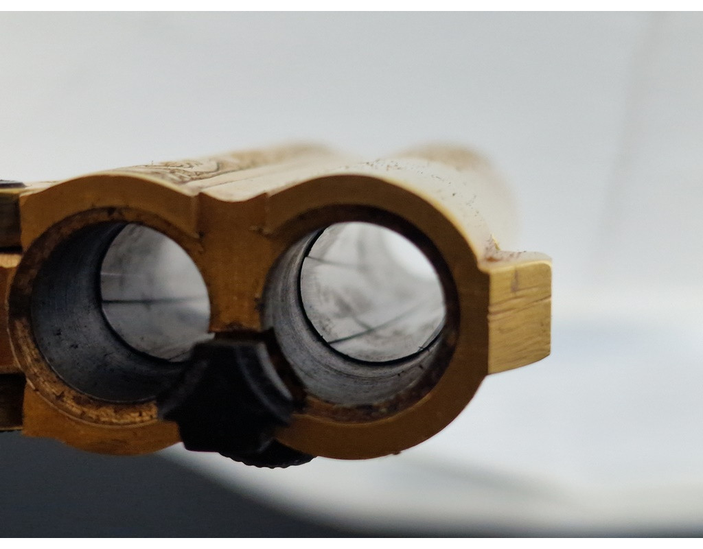 Catalogue Magasin LUXUEUX PISTOLET REMINGTON DOUBLE DERRINGER Gravé Doré en COFFRET Calibre 41RF RIMFIRE - US XIXè {PRODUCT_REF