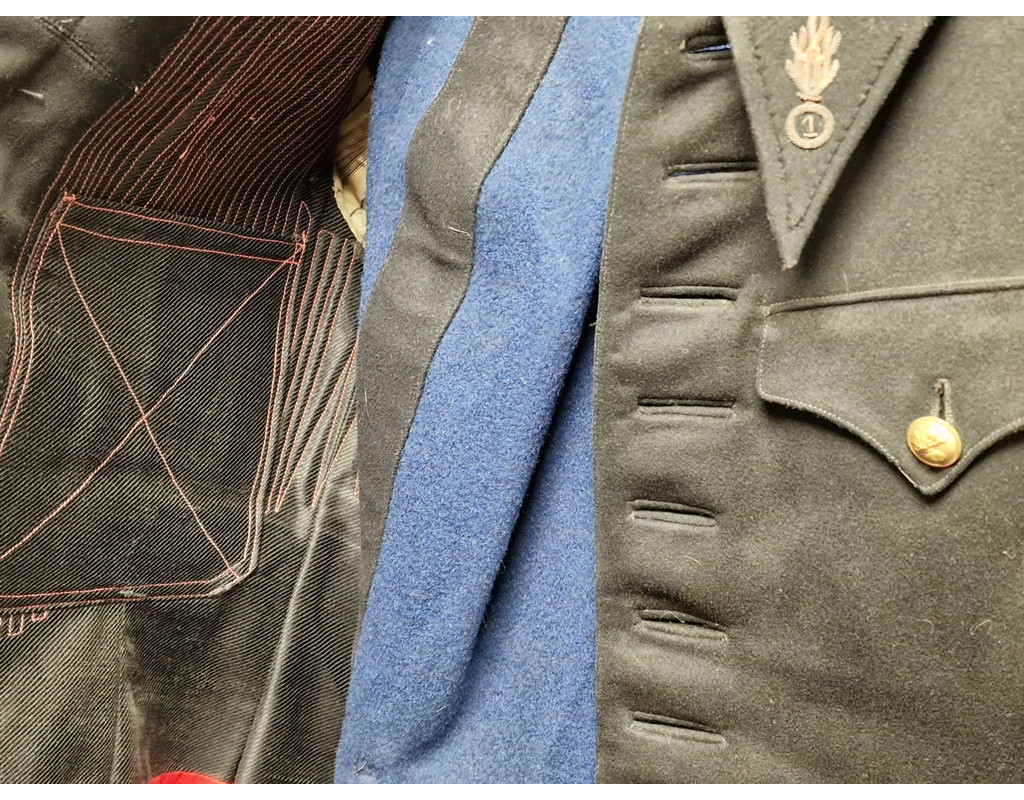 Militaria VAREUSE PANTALON GENDARMERIE DEPARTEMENTALE MODELE 1931 France XXÈ - 5