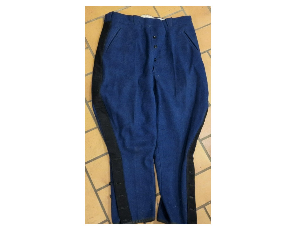 Militaria VAREUSE PANTALON GENDARMERIE DEPARTEMENTALE MODELE 1931 France XXÈ - 7