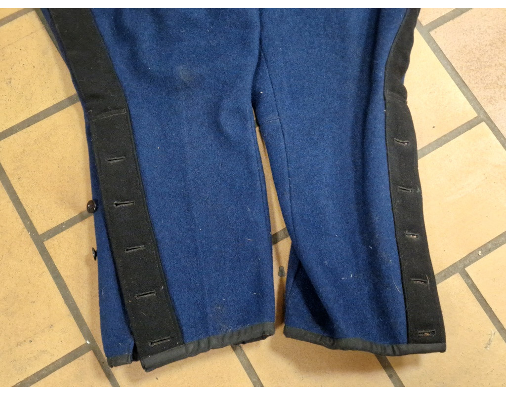 Militaria VAREUSE PANTALON GENDARMERIE DEPARTEMENTALE MODELE 1931 France XXÈ - 9
