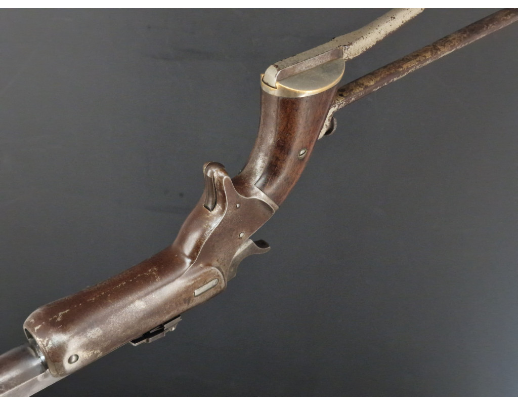 Armes de Poing PISTOLET STEVENS DE TIR HUNTER PET POCKET RIFLE N°34 1872 CALIBRE 38 RIMFIRE - USA XIXè - 6