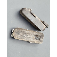 Pièces Détachées 1 HAUSSE COMPLETE CARABINE ou MOUSQUETON GRAS 1874 & CHASSEPOT 1866 - 1