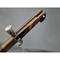 Militaria BAIONNETTE CHASSE JUXTAPOSÉ À LAME YATAGAN CONTRE TRANCHANT vers 1860 - FRANCE XIXè - 3