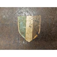 Militaria CASQUE US M1 A1 TROUPES FRANCAISES RESISTANTE VOSGES HIVER 1944 INSIGNE SECTION CIRCULATION - USA / FRANCE Seconde Gue