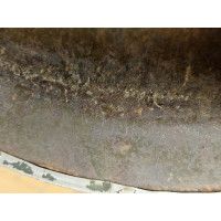 Militaria CASQUE US M1 A1 TROUPES FRANCAISES RESISTANTE VOSGES HIVER 1944 INSIGNE SECTION CIRCULATION - USA / FRANCE Seconde Gue