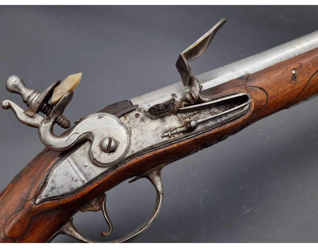 Armes de Poing PISTOLET À SILEX PETER FROMENT A ERLANG 1690-1752 NUREMBERG - ALLEMAGNE XVIIè SET1 - 5