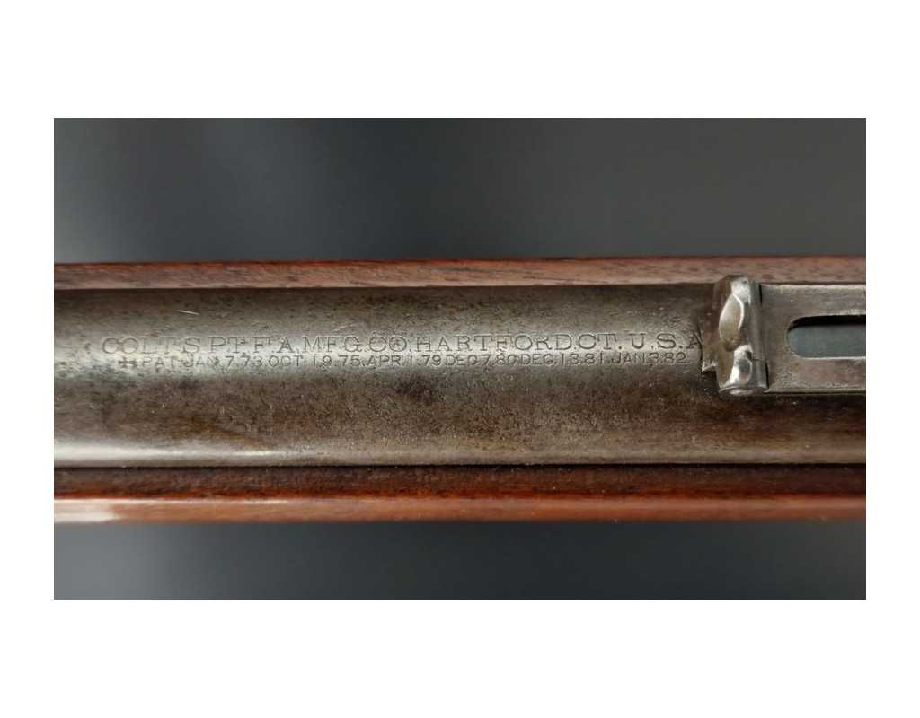 Armes Longues RARE CARABINE DE SELLE    COLT BURGESS MODEL 1883    Calibre 44-40 Winchester 44WCF  -  USA XIXè {PRODUCT_REFERENC