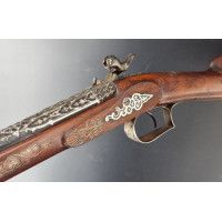 Armes Longues LUXUEUX LONG FUSIL CANARDIER A PERCUSSION PAR LACHAT A SAINT ETIENNE CALIBRE 17,2mm - FRANCE XIXè - 9