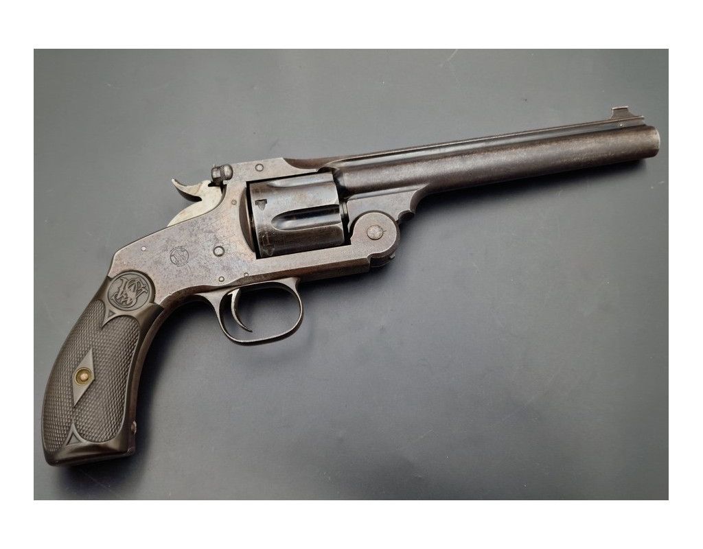 Armes de Poing REVOLVER SMITH & WESSON NEW MODEL N°3 TARGET Calibre 38-44 SIMPLE ACTION N° 3812 - USA XIXè 3812 - 1