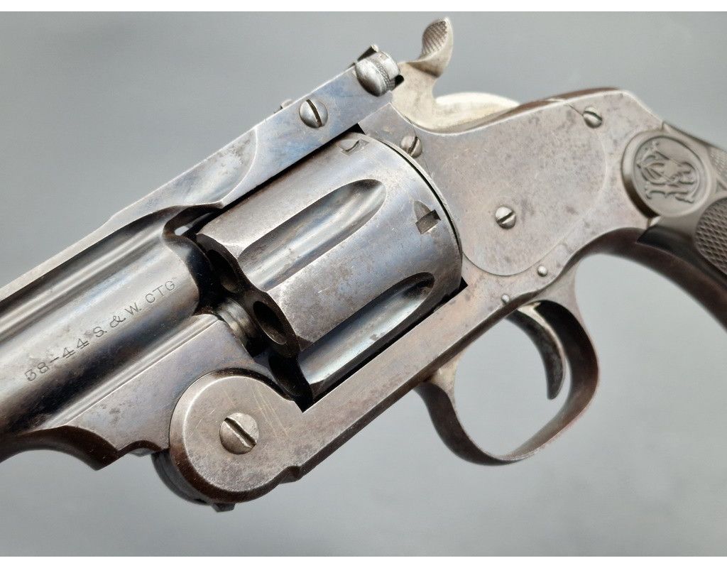 Armes de Poing REVOLVER SMITH & WESSON NEW MODEL N°3 TARGET Calibre 38-44 SIMPLE ACTION N° 3812 - USA XIXè 3812 - 4