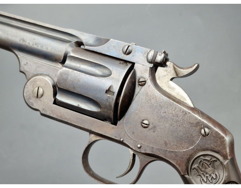Armes de Poing REVOLVER SMITH & WESSON NEW MODEL N°3 TARGET Calibre 38-44 SIMPLE ACTION N° 3812 - USA XIXè 3812 - 5