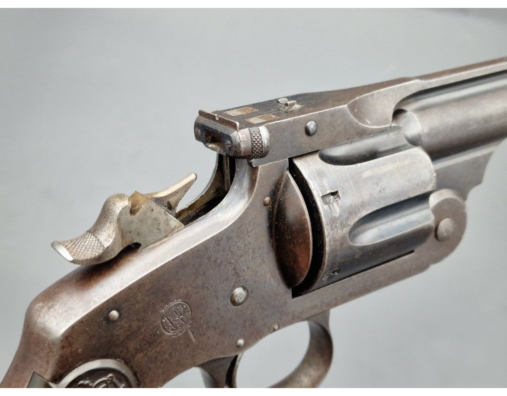 Armes de Poing REVOLVER SMITH & WESSON NEW MODEL N°3 TARGET Calibre 38-44 SIMPLE ACTION N° 3812 - USA XIXè 3812 - 14