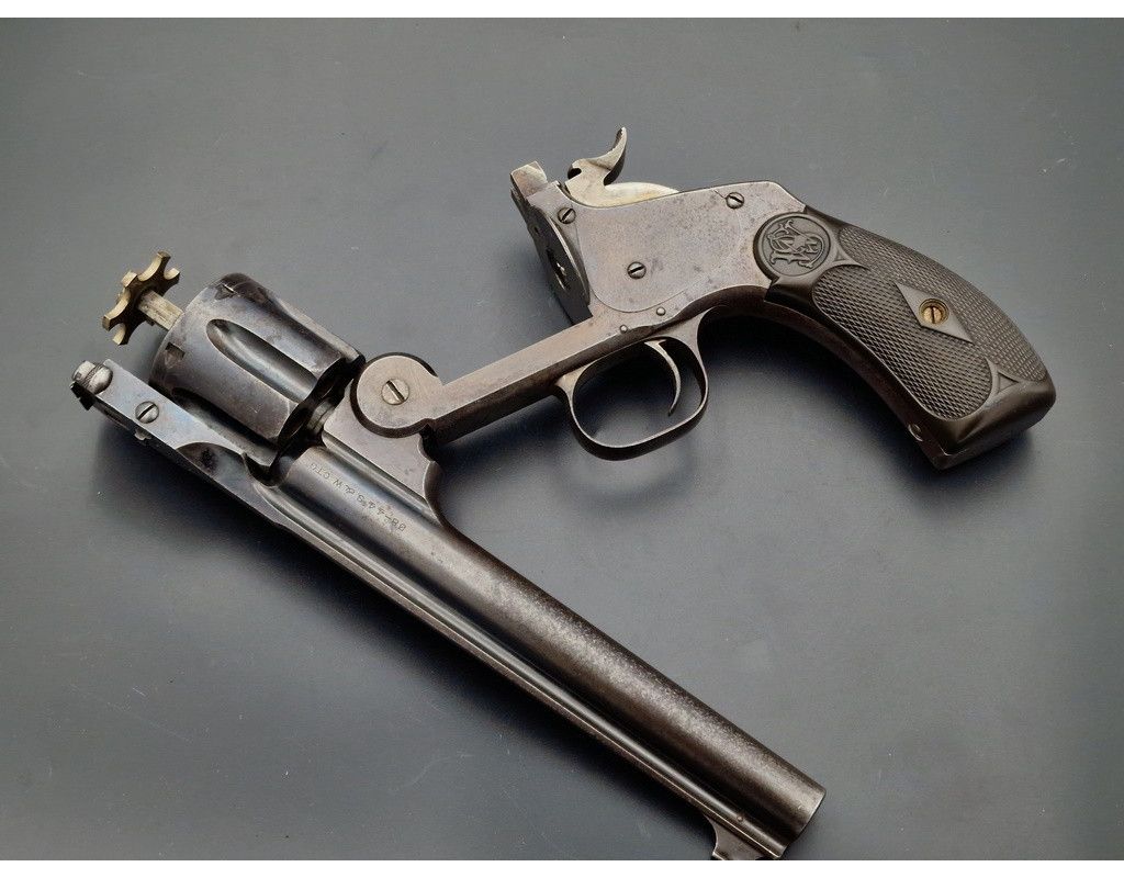 Armes de Poing REVOLVER SMITH & WESSON NEW MODEL N°3 TARGET Calibre 38-44 SIMPLE ACTION N° 3812 - USA XIXè 3812 - 10