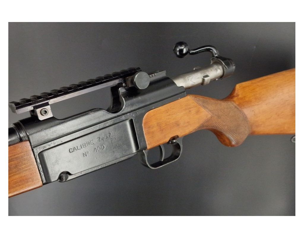 Armes Chasse 7X57 CARABINE Mas51 de CHASSE MAS 36 - MAS 51 STERNA RAIL PICATINNY Calibre 7x57mm MAUSER - France XXè - 36