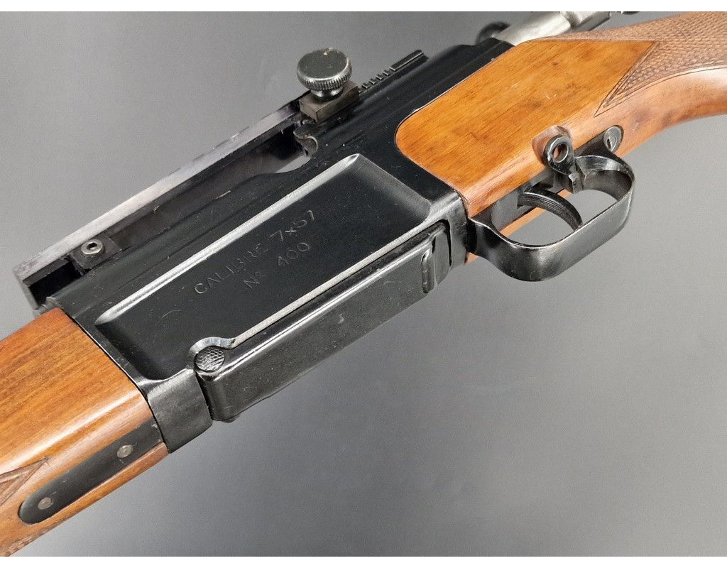 Armes Chasse 7X57 CARABINE Mas51 de CHASSE MAS 36 - MAS 51 STERNA RAIL PICATINNY Calibre 7x57mm MAUSER - France XXè - 12