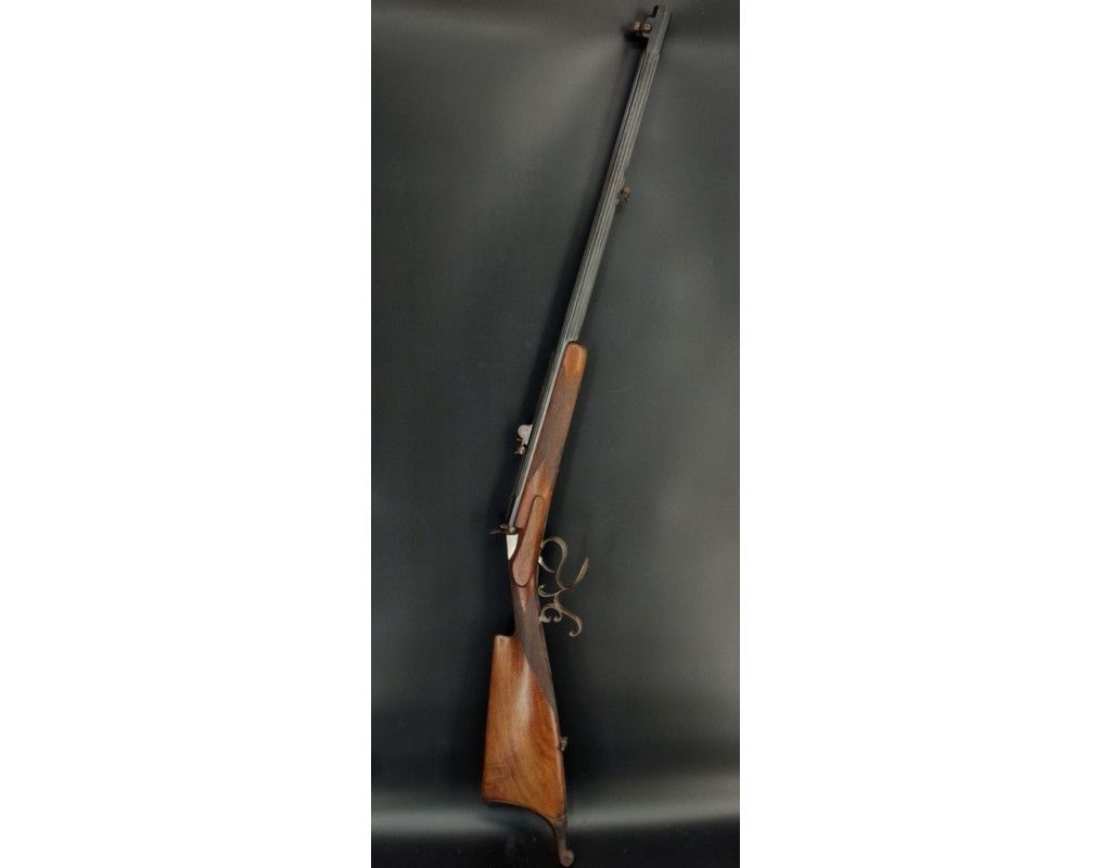 Armes d'Épaule CARABINE DE TIR SYSTEME FLOBERT CALIBRE 6MM/.22 ANNULAIRE - BELGIQUE FRANCE XIXè - 1