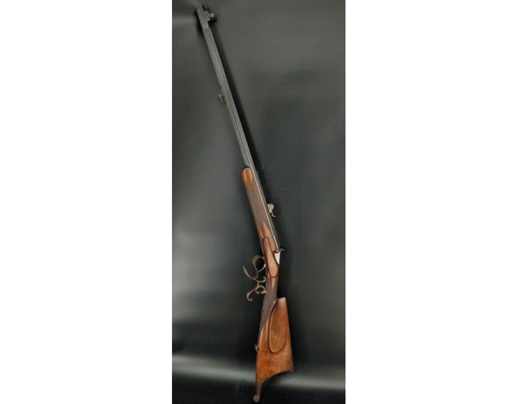 Armes d'Épaule CARABINE DE TIR SYSTEME FLOBERT CALIBRE 6MM/.22 ANNULAIRE - BELGIQUE FRANCE XIXè - 2