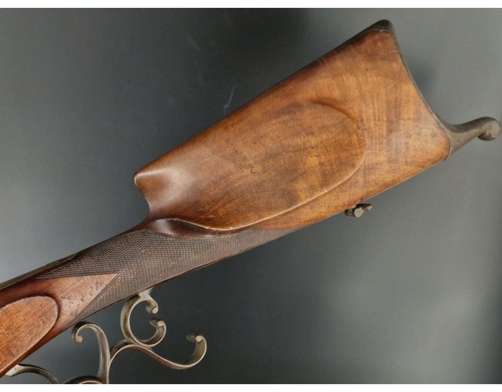 Armes d'Épaule CARABINE DE TIR SYSTEME FLOBERT CALIBRE 6MM/.22 ANNULAIRE - BELGIQUE FRANCE XIXè - 6