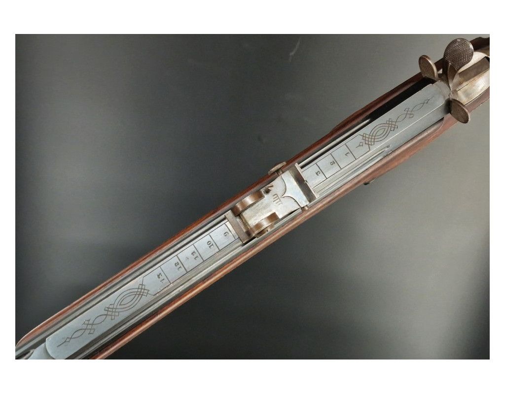 Armes d'Épaule CARABINE DE TIR SYSTEME FLOBERT CALIBRE 6MM/.22 ANNULAIRE - BELGIQUE FRANCE XIXè - 9