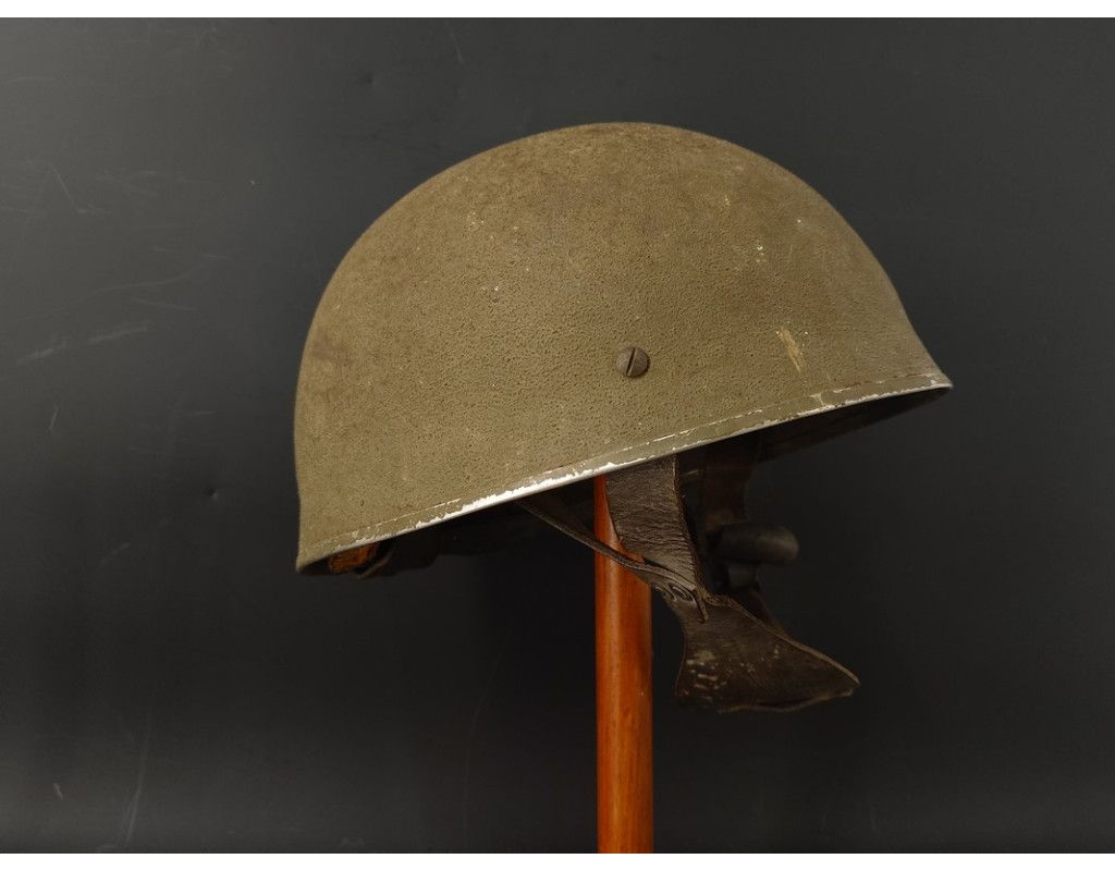 Militaria WW2 CASQUE MK1 DE PARACHUTISTE BRITANNIQUE BMB 1943 - GB SECONDE GUERRE MONDIALE - 2