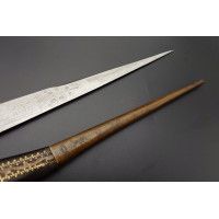 Coutellerie IMPOSANT COUTEAU PLIANT NAVAJA CATALAN ESPAGNOL CATALOGNE DU SUD 89CM DATE 1883 - ESPAGNE XIXè - 5