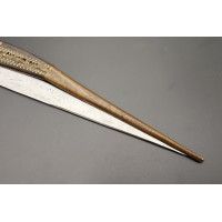 Coutellerie IMPOSANT COUTEAU PLIANT NAVAJA CATALAN ESPAGNOL CATALOGNE DU SUD 89CM DATE 1883 - ESPAGNE XIXè - 9