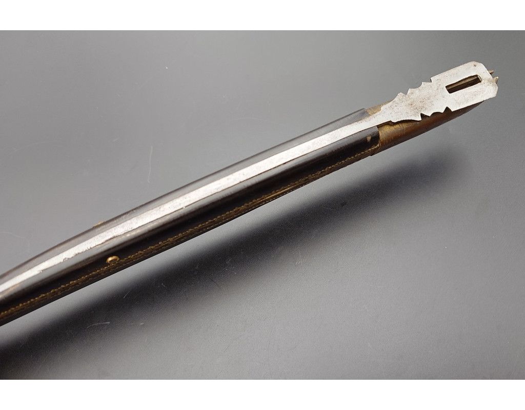 Coutellerie IMPOSANT COUTEAU PLIANT NAVAJA CATALAN ESPAGNOL CATALOGNE DU SUD 89CM DATE 1883 - ESPAGNE XIXè - 12