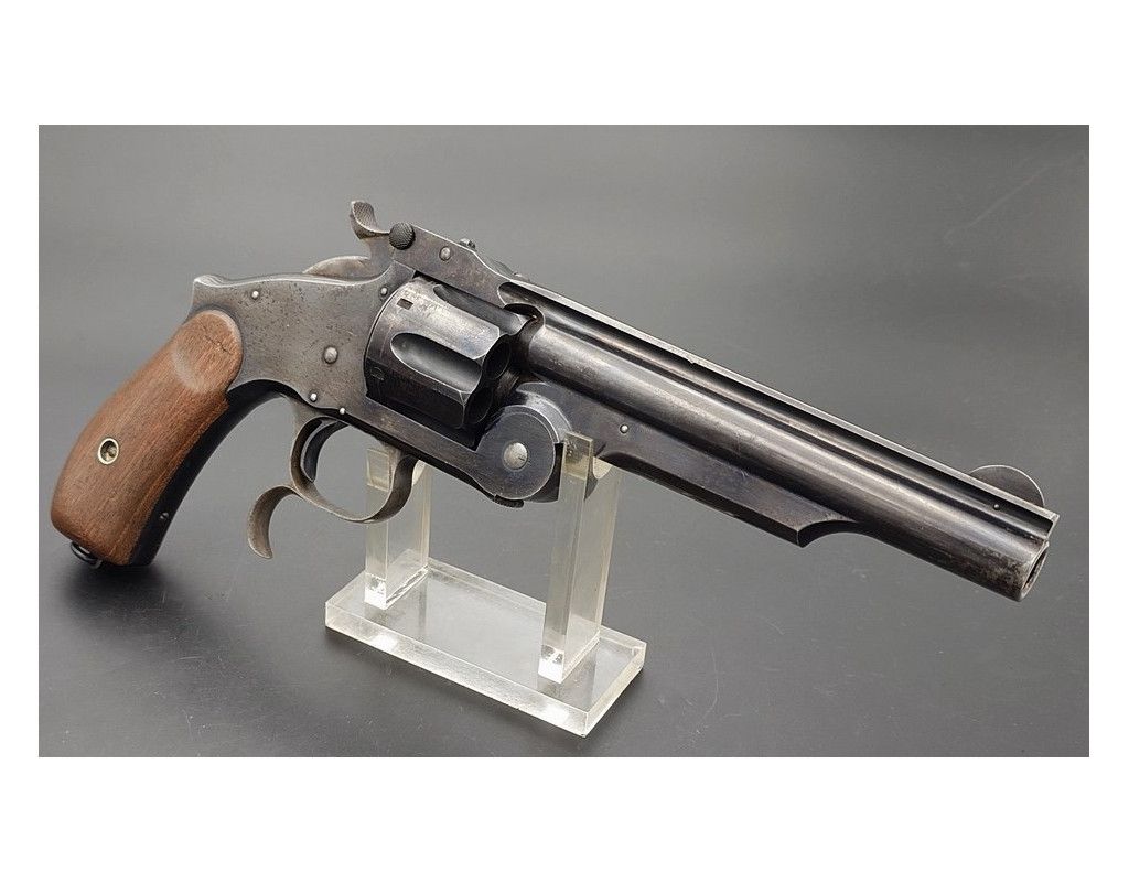 Armes de Poing EXCEPTIONNEL REVOLVER SMITH & WESSON SINGLE ACTION MODEL 3 CAL. 44 RUSSIAN - USA XIXè 38380 - 16