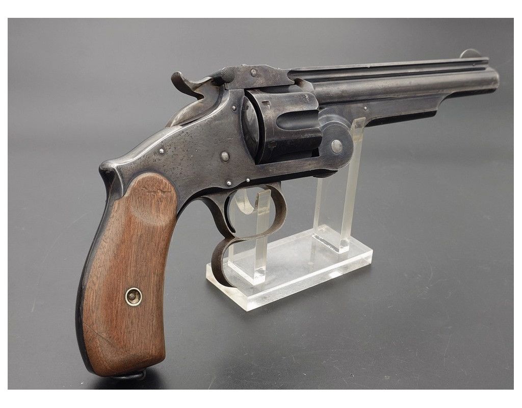 Armes de Poing EXCEPTIONNEL REVOLVER SMITH & WESSON SINGLE ACTION MODEL 3 CAL. 44 RUSSIAN - USA XIXè 38380 - 17