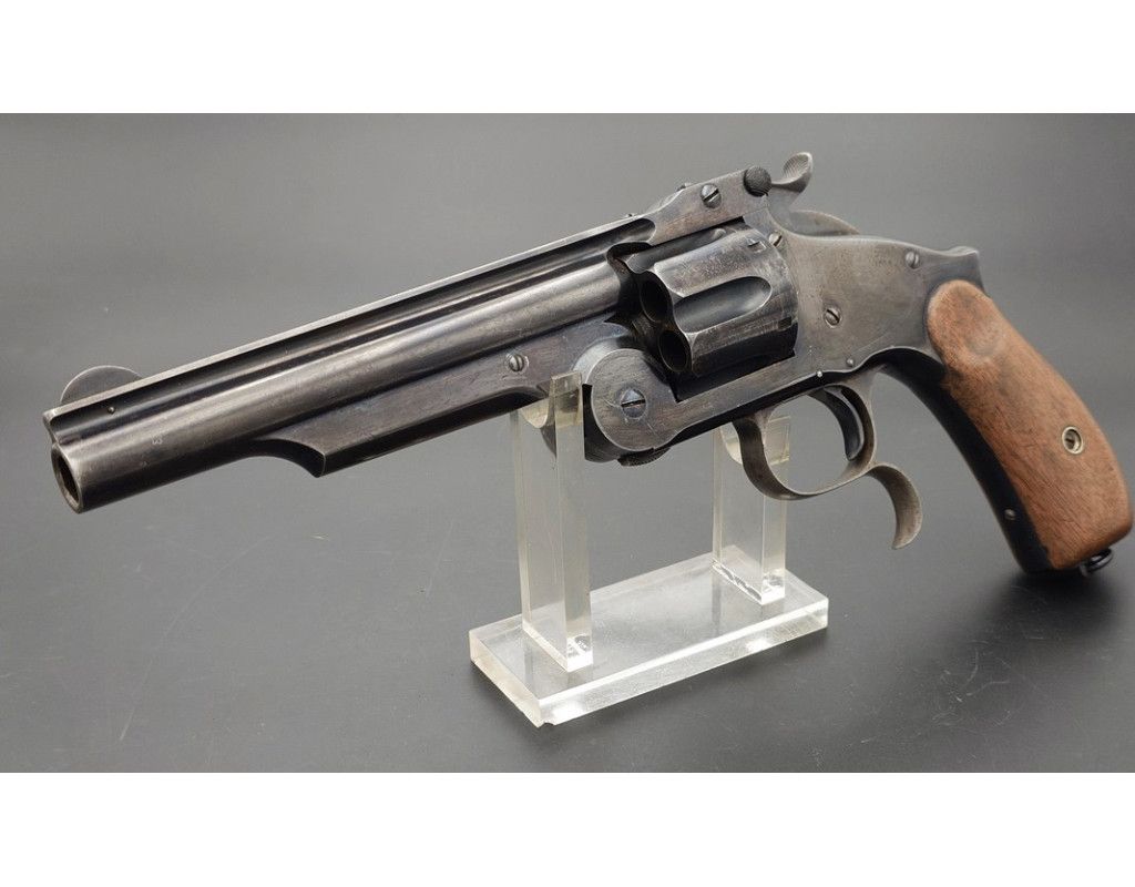 Armes de Poing EXCEPTIONNEL REVOLVER SMITH & WESSON SINGLE ACTION MODEL 3 CAL. 44 RUSSIAN - USA XIXè 38380 - 19