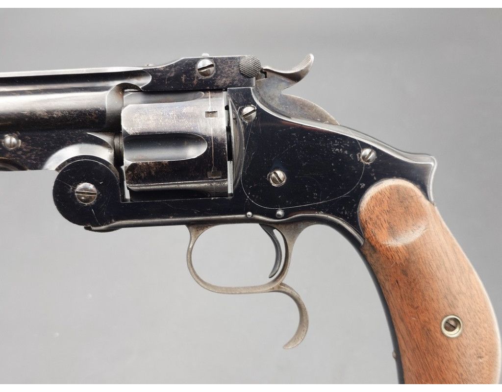 Armes de Poing EXCEPTIONNEL REVOLVER SMITH & WESSON SINGLE ACTION MODEL 3 CAL. 44 RUSSIAN - USA XIXè 38380 - 1