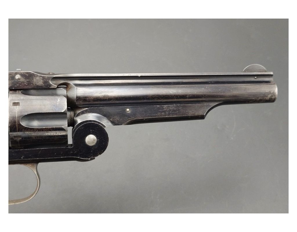 Armes de Poing EXCEPTIONNEL REVOLVER SMITH & WESSON SINGLE ACTION MODEL 3 CAL. 44 RUSSIAN - USA XIXè 38380 - 5