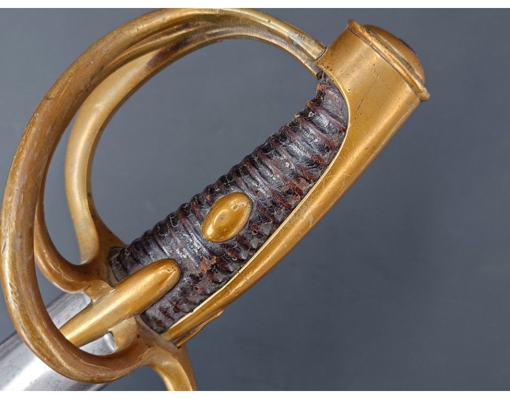 Armes Blanches SABRE TROUPE DE CAVALERIE MODELE DE L'AN XI ARSENAL PARIS 1812 - FRANCE PREMIER EMPIRE {PRODUCT_REFERENCE} - 6