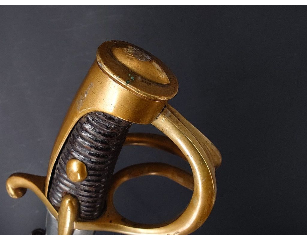 Armes Blanches SABRE TROUPE DE CAVALERIE MODELE DE L'AN XI ARSENAL PARIS 1812 - FRANCE PREMIER EMPIRE {PRODUCT_REFERENCE} - 1