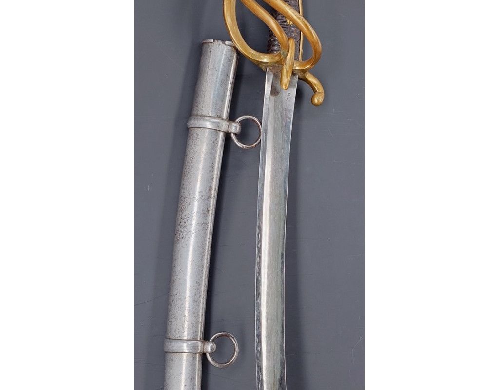 Armes Blanches SABRE TROUPE DE CAVALERIE MODELE DE L'AN XI ARSENAL PARIS 1814 WATERLOO - FRANCE PREMIER EMPIRE {PRODUCT_REFERE