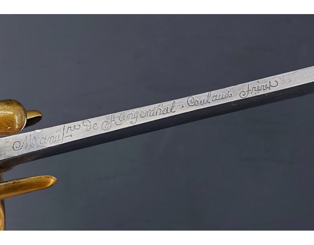 Armes Blanches SABRE TROUPE DE CAVALERIE MODELE DE L'AN XI ARSENAL PARIS 1814 WATERLOO - FRANCE PREMIER EMPIRE {PRODUCT_REFERE