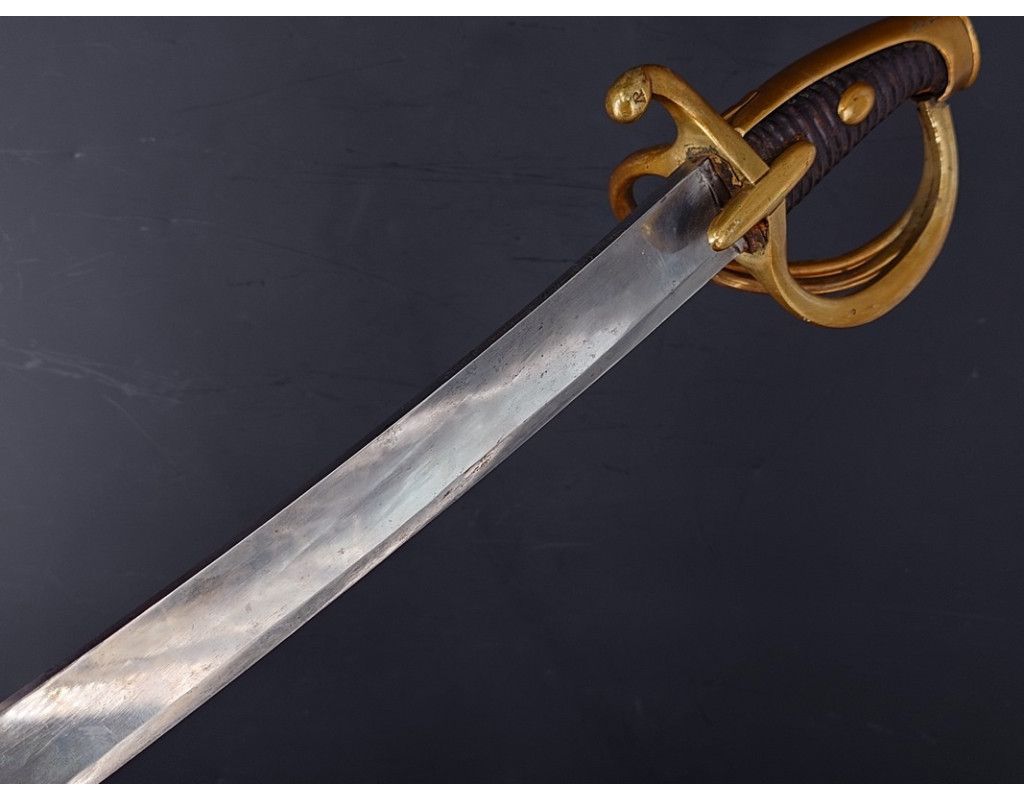 Armes Blanches SABRE TROUPE DE CAVALERIE MODELE DE L'AN XI ARSENAL PARIS 1814 WATERLOO - FRANCE PREMIER EMPIRE {PRODUCT_REFERE
