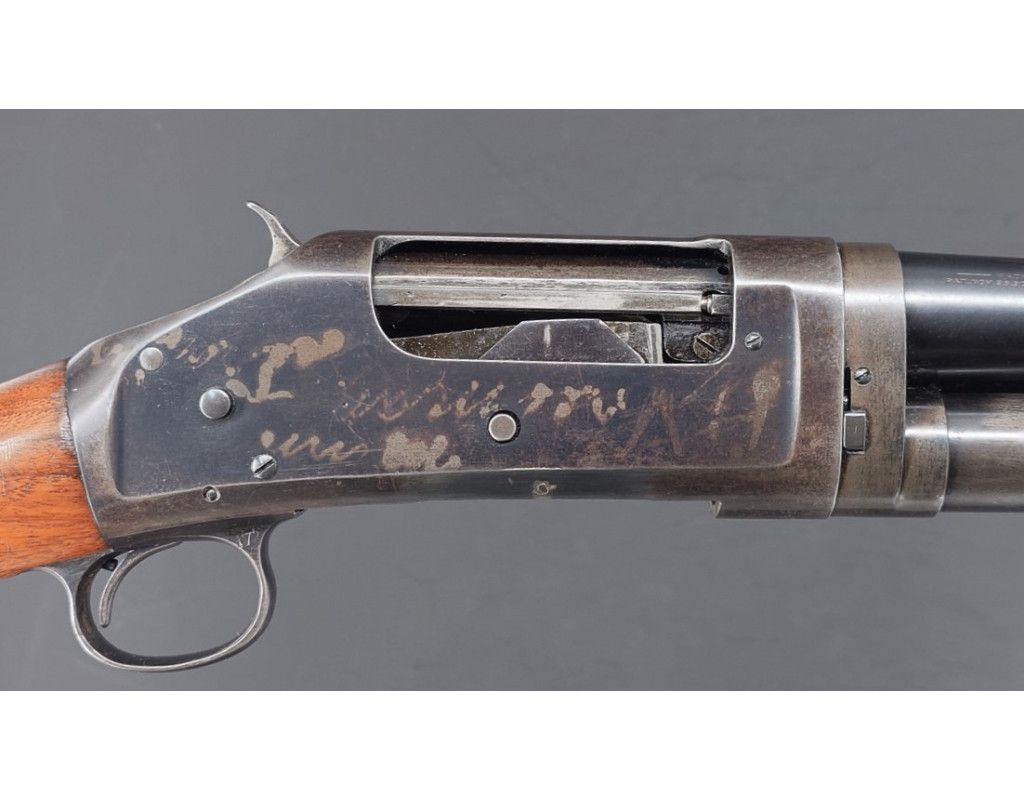 Armes Longues WINCHESTER M97 MODELE 1897 FUSIL A POMPE SHOTGUN CALIBRE 16/70 76CM 1940 - USA XIXè {PRODUCT_REFERENCE} - 4
