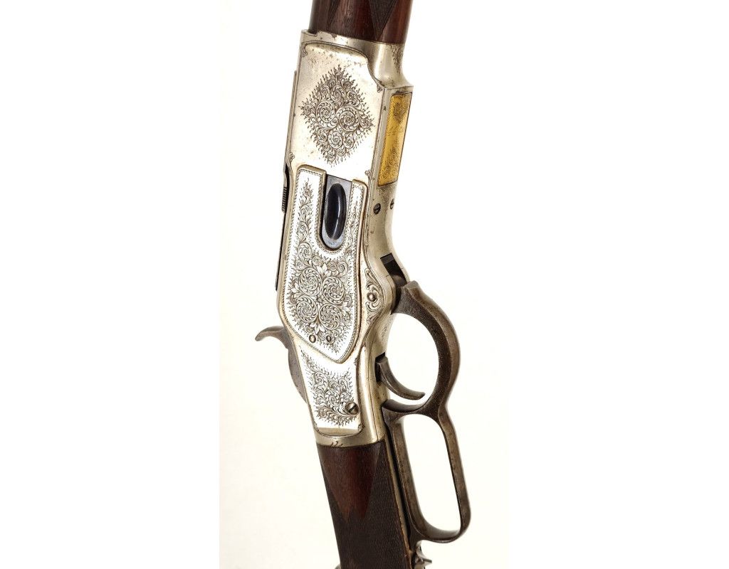 Armes Longues WINCHESTER DE LUXE MODÈLE 1873 CARABINE DE SELLE CALIBRE 44/40 - USA XIXè 103665-1 - 15