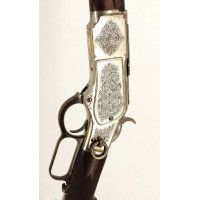 Armes Longues WINCHESTER DE LUXE MODÈLE 1873 CARABINE DE SELLE CALIBRE 44/40 - USA XIXè 103665-1 - 4