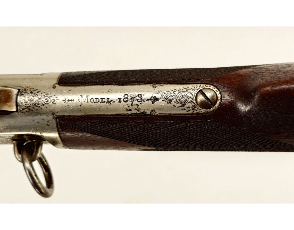 Armes Longues WINCHESTER DE LUXE MODÈLE 1873 CARABINE DE SELLE CALIBRE 44/40 - USA XIXè 103665-1 - 13